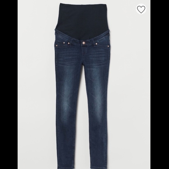 H&M MAMA maternity jeans stretch NWT size S - Picture 4 of 4